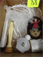 Communion Candle / Rosary Lot