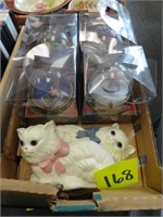 Whirl Around Ornament / Cat Wall Hanging Lot