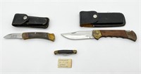 Vintage Pocket Knives - Champion, Exployer Japan,