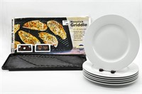 Kitchen Collection Nonstick Griddle, Set of Six Am