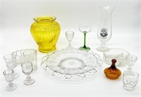 Vintage Glassware - Juice, Wine, Tumbler, 'Slugger