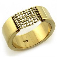 Modern Design 14k Gold Plated Ring