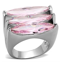 Stylish Marquise Rose Topaz Fashion Ring