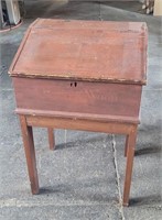 Custom Wooden Box w Legs & Internal Drawers