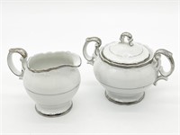 Harmony House Fine China Pitcher & Serving Dish w/