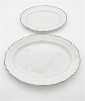 Harmony House Fine China Serving Platters - 14.5"