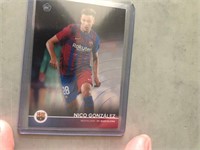 Topps FC Barcelona Nico Gonzalez Rookie
