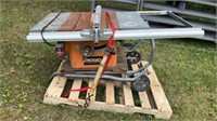 Ridgid Portable Table Saw-NOT Tested-motor turns