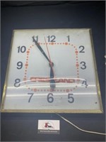 Crestland PAM Advertising clock