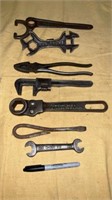 Chicago Mfg/Vanbrunt Wrenches & more