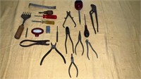 Assorted Pliers/Side Cutters/Screwdrivers &more