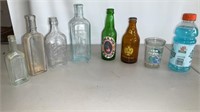 Vintage Bottles/Tom & Jerry Glass & more