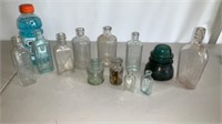 Vintage Bottles/Insulator