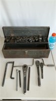 Socket Set/Metal Tool Box
