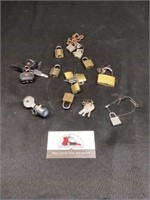 Bag of locks & keys