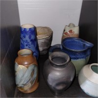 Collection Of Art Pottery #1
