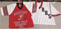 Vintage Rosecrans baseball jersey and track