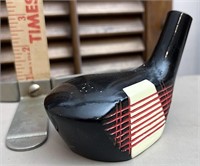 Golf club head bottle opener