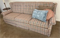 Sofa with pillows