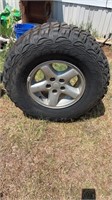 Off-Road Rim and Tire
