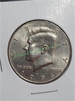 1996 d GEM BU Kennedy Half From US Mint Set