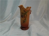 Weller Pottery Falling oak Leaves Brown Vase