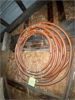 Large spool copper tubing