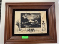 LIMITED ED SIGNED NUMBERED ENGRAVING J ROGERS