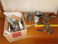 Lot of Old Kitchen Wares