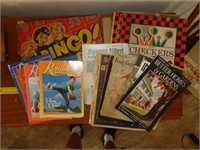Old Board Games & Old Magazines
