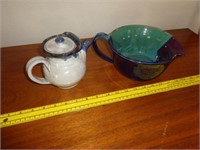 2 Pottery Pieces