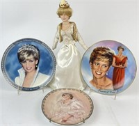 Princess Diana Collector's Plates & Doll