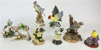 Selection of Bird Figurines