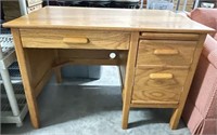 Wood Desk with Pull Out Surface