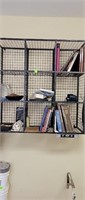 3' X 3' Wire Shelf and contents-Buyer to remove