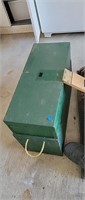 Wood Box of Misc (Garage)