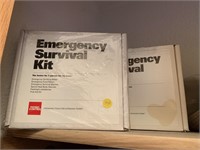Two Boxes Emergency Survival Kit