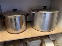 Two Large Pots