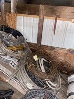 Lots of heavy copper wire