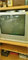 Toshiba TV/VHS/DVD with remote- living room