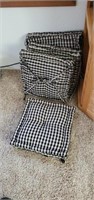 Dining room chair cushions- living room