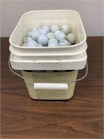 Bucket of Golf Balls
