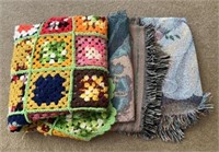 Afghan and throws