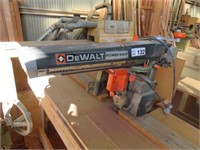DeWalt DW125 Radial Arm Saw & Bench 240V