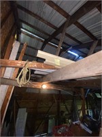 Molding/ Metal etc. everything above the rafters