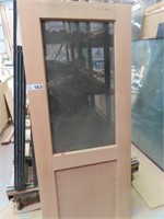 Timber Framed Door with Mesh Inset 2000x820mm