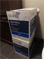 2 Boxes of Duro Toilet Rolls 96 Rolls
