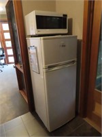Heller Fridge/Freezer, LG Microwave & Sundries