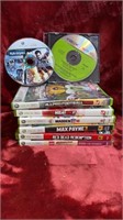 Xbox 360 video game lot