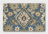 New 2'x3' Floral Tufted Accent Rugs - Threshold